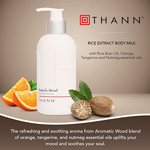 THANN Aromatic Wood Rice Body Milk ? Moisturizer - Image 3