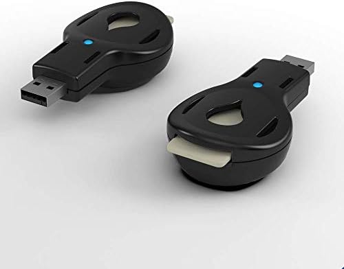 USB Aroma Diffuser w/ 5 Pads (Black) - Image 2