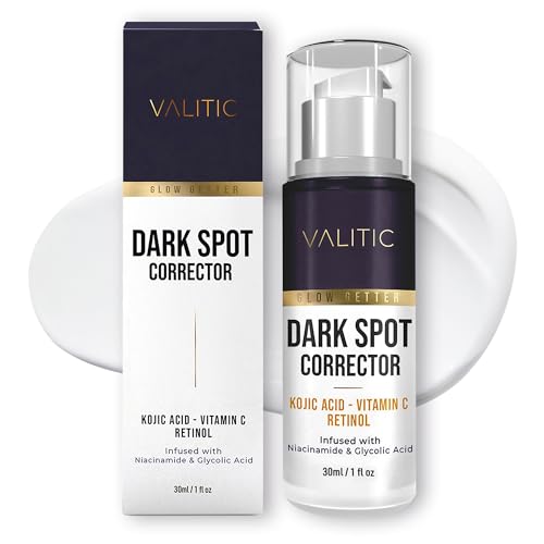 VALITIC 30ml Dark Spot Corrector Serum with Kojic Acid Vitamin C Retinol