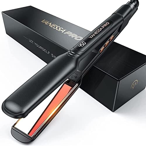 VANESSA PRO 2 Titanium Hair Straightener for Thick Hair 1.5 Inch - Image 7