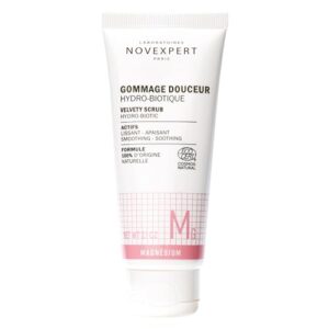 Velvety Hydro-Biotic Scrub: Exfoliates, Hydrates, Soothes, Vegan ? 2 Oz