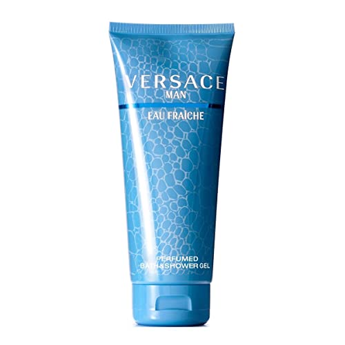 Versace Man Eau Fraiche 6.7 oz Refreshing Men's Bath and Shower Gel - Image 2