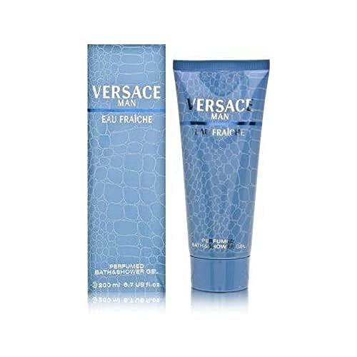 Versace Man Eau Fraiche 6.7 oz Refreshing Men's Bath and Shower Gel
