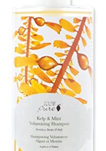 13 oz Volumizing Shampoo with Kelp and Mint for Thicker, Full-Bodied Hair