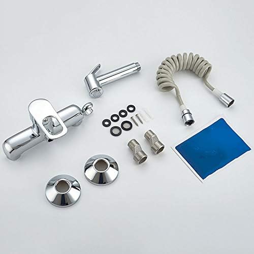 Wall-mounted bidet sprayer kit with hot/cold options, portable. - Image 8