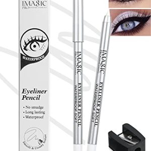 White Waterproof Gel Eyeliner Pen with Sharpener ? 1Pc