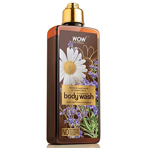 WOW Lavender Chamomile Body Wash, 250ml, Chemical-Free