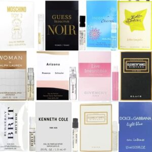 12ml Women's Designer Perfume Sample Set, 12 x 2ml Unique Fragrance Vials