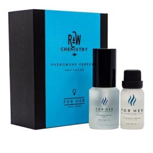 RawChemistry For Her Pheromone Perfume Gift Set 1 Fl. Oz Extra Strength