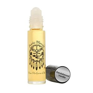 Auric Blends Sandalwood Vanilla Vegan Alcohol-Free Perfume Oil Roll-On 10ml