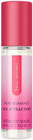 Pure Romance Basic Instinct Pheromone Perfume Roll-On for Women, 0.35 Fl Oz, New Condition