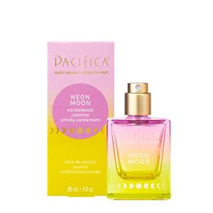 Pacifica Neon Moon Vegan Cruelty-Free Perfume 1.0 oz with Sandalwood, Jasmine, Cardamom