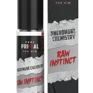 Raw Instinct Pheromone Cologne for Men, 0.34 oz Attract Women Perfume Oil