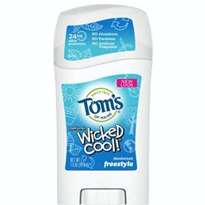 Toms of Maine Wicked Cool Kids Natural Deodorant Unscented 2.25 oz for Ages 8+
