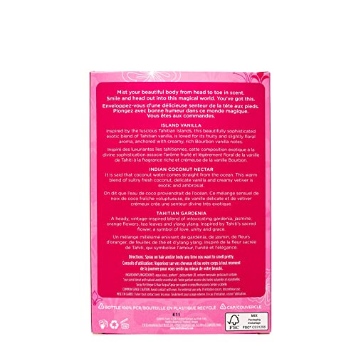 Pacifica Beauty Island Vanilla Mini Fragrance Sampler Set 3.4 oz Vegan 3 Scents - Image 4