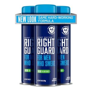 Right Guard Sport 48-Hour Control 4-in-1 Men's Antiperspirant Spray 6 oz New