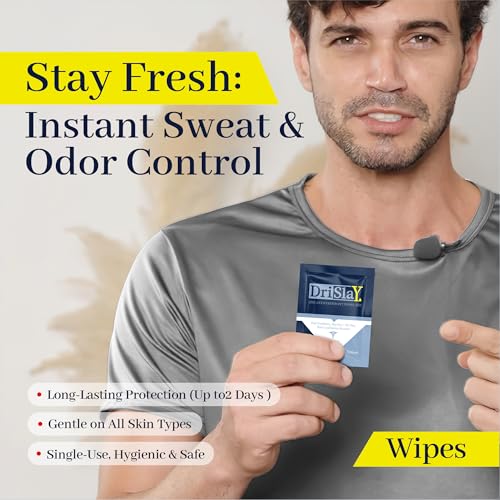 Travel Antiperspirant Wipes for Hyperhidrosis, 48-Hour Protection, 15-Pack - Image 2