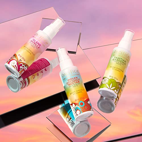 Pacifica Beauty Island Vanilla Mini Fragrance Sampler Set 3.4 oz Vegan 3 Scents - Image 2