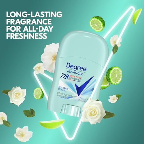 Degree Women's Antiperspirant Deodorant, Shower Clean, 72-Hour Protection, 0.5 oz - Image 4