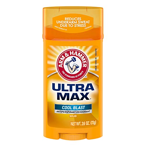 Arm & Hammer Ultra MAX Cool Blast Solid Deodorant 2.6oz Natural Deodorizers