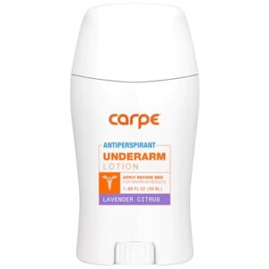 Carpe Clinical Strength Antiperspirant & Deodorant, Lavender Citrus, for Hyperhidrosis