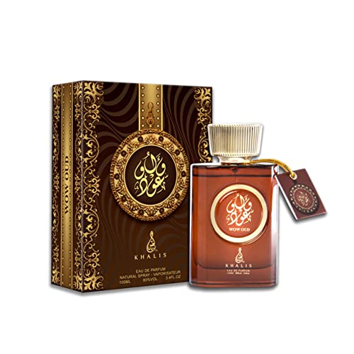 Maison d'Orient WOW OUD Eau de Parfum for Unisex, 3.4 Oz, Exotic Rich Scent