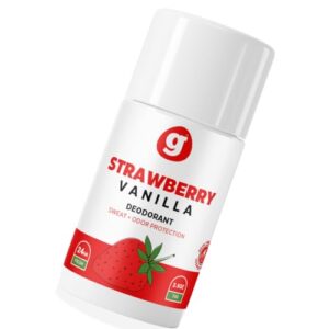 Girls Strawberry Vanilla Natural Aluminum-Free Deodorant 8+ 24-Hour Protection