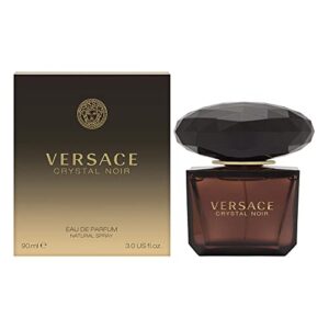 Versace Crystal Noir Eau de Parfum for Women, 3 oz Spray, New