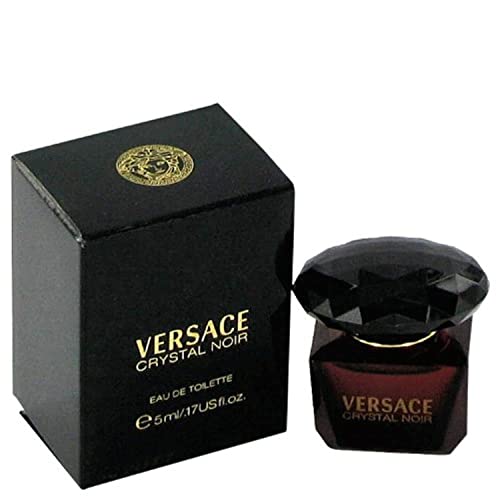 Versace Crystal Noir Mini Spray for Women 0.17 oz Eau de Toilette New
