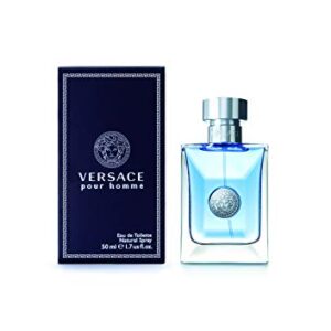Versace Pour Homme Eau De Toilette Spray 1.7 Oz Men New