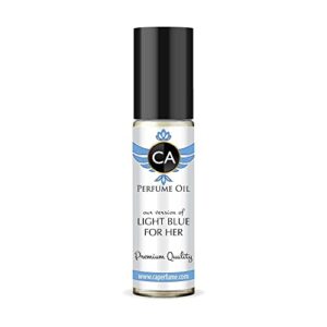 Light Blue For Women Body Oil Dupes - Alcohol-Free Roll-On 0.3 Fl Oz/10ml