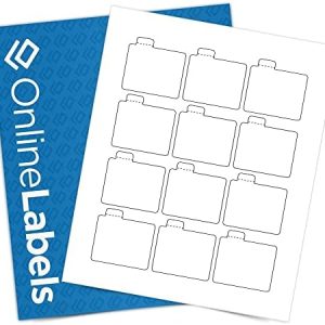 120 Printable 2.125" Lip Balm Labels with Perforated Tabs - OL1102WX