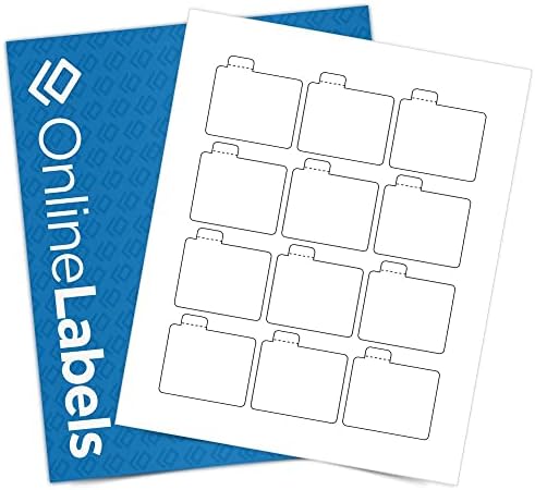120 Printable 2.125" Lip Balm Labels with Perforated Tabs - OL1102WX