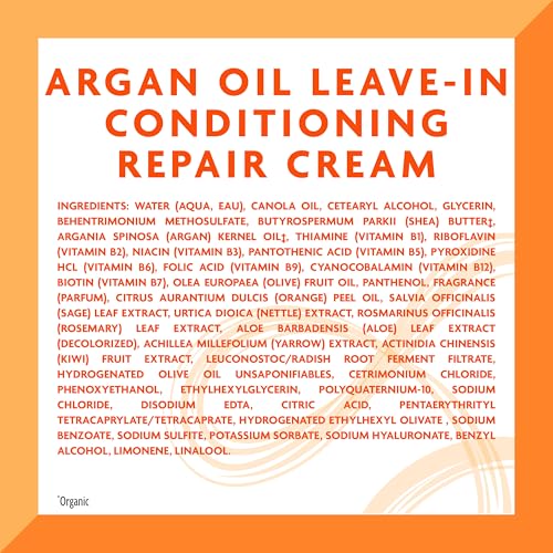 Cantu Leave-In Conditioning Cream with Argan Oil, 16 oz - 2 Pack - Image 10