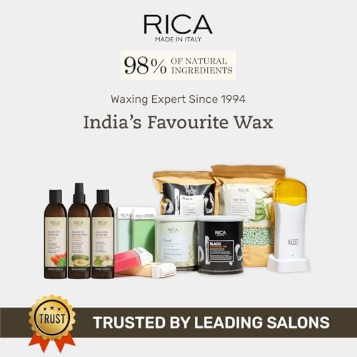 Rica Aloe Vera Roll-On Wax Kit (2 Refills, 100 ML) - Made in Italy - Image 4