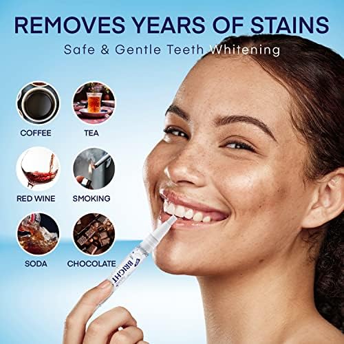 Teeth Whitening Pen Set (4 Pens), 40+ Uses, Painless, Travel-Friendly, Mint Flavor - Image 3