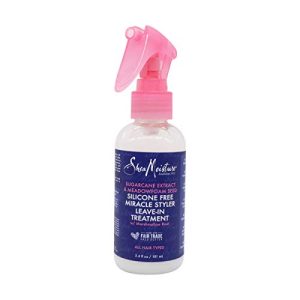 Shea Moisture Miracle Styler Leave-In Treatment, 3.4 oz, Silicone-Free