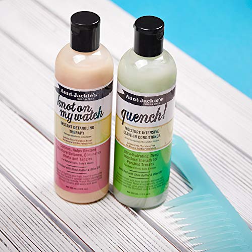 Aunt Jackie's Quench Leave-In Conditioner for Natural Curls, 16 oz, Shea Butter Enriched - Image 8