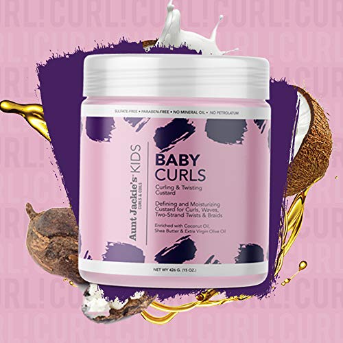 Aunt Jackie's Kids Baby Curls & E-Blast Daily Oil Bundle for Curly Hair - Image 3