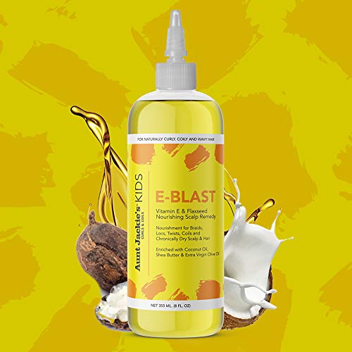 Aunt Jackie's Kids Baby Curls & E-Blast Daily Oil Bundle for Curly Hair - Image 7