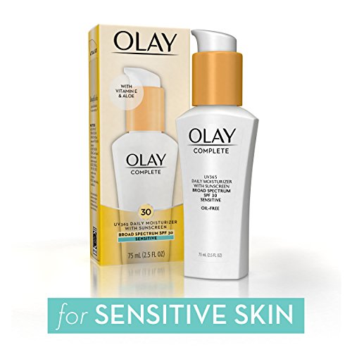 Olay Complete Sensitive Skin Daily Moisturizer SPF 30 2.5 Fl Oz Lotion - Image 8