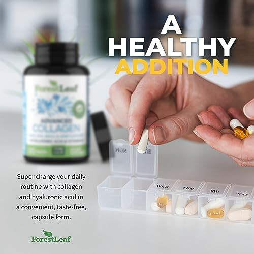 ForestLeaf Multi Collagen Pills with Hyaluronic Acid & Vitamin C, 240 Capsules - Image 6