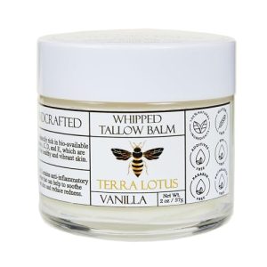 Organic Whipped Tallow Body Butter ? 2 oz Unscented