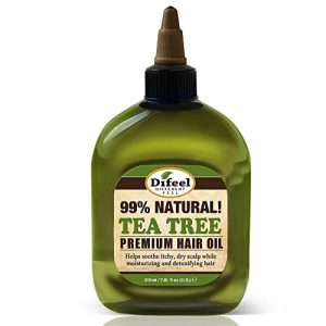 Difeel Tea Tree Oil Hair Oil for Dry Scalp (2-Pack)