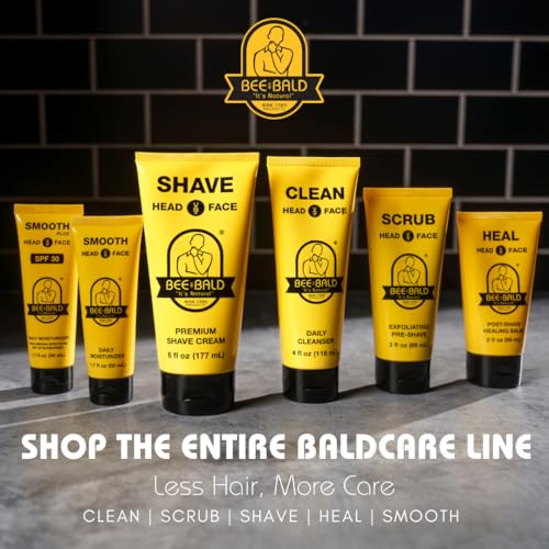 Bee Bald CLEAN Daily Cleanser for Face & Head, 4 oz - Image 7