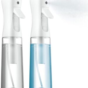 2 Pack Ultra Fine Mist Spray Bottles 6.8 OZ