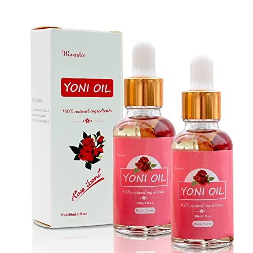 Natural Yoni Oil 2-Pack for Women pH Balanced Intimate Deodorant Serum