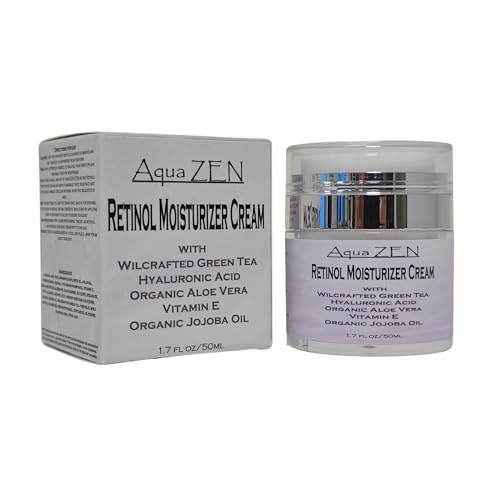 2.5% Retinol Moisturizer Cream with Green Tea, Hyaluronic Acid & Aloe - 1.7oz