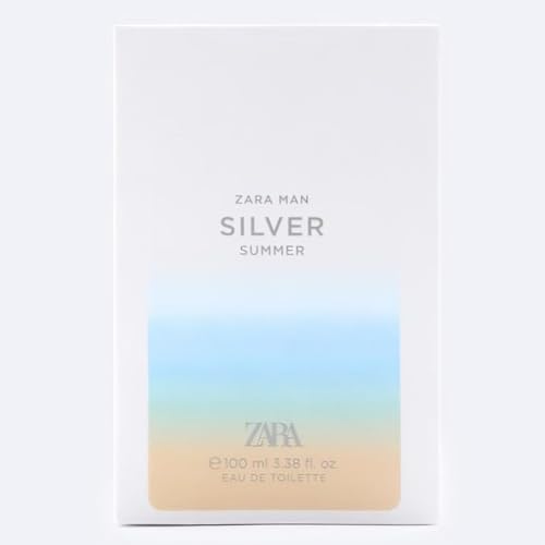 Zara Man Silver Summer EDT Cologne for Men 100 ML (3.38 FL OZ) - Image 4