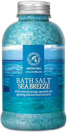 21.16 Oz Bath Salt with Orange, Ginseng & Seaweed for Relaxation & Sleep